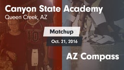 Matchup: Canyon State vs. AZ Compass 2016