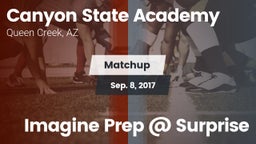 Matchup: Canyon State vs. Imagine Prep @ Surprise 2017