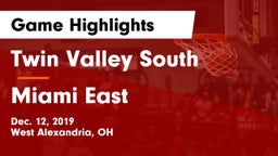 Twin Valley South  vs Miami East  Game Highlights - Dec. 12, 2019