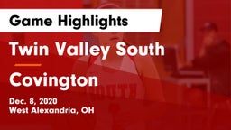 Twin Valley South  vs Covington  Game Highlights - Dec. 8, 2020
