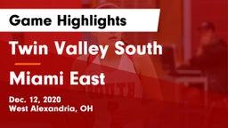 Twin Valley South  vs Miami East  Game Highlights - Dec. 12, 2020