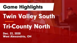 Twin Valley South  vs Tri-County North  Game Highlights - Dec. 22, 2020