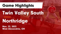 Twin Valley South  vs Northridge  Game Highlights - Nov. 22, 2023