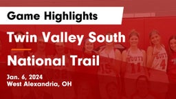 Twin Valley South  vs National Trail  Game Highlights - Jan. 6, 2024