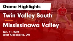 Twin Valley South  vs Mississinawa Valley  Game Highlights - Jan. 11, 2024