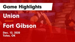 Union  vs Fort Gibson  Game Highlights - Dec. 12, 2020