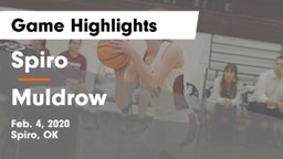 Spiro  vs Muldrow  Game Highlights - Feb. 4, 2020