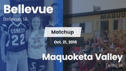 Matchup: Bellevue  vs. Maquoketa Valley  2016
