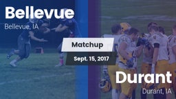 Matchup: Bellevue  vs. Durant  2017