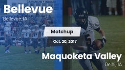 Matchup: Bellevue  vs. Maquoketa Valley  2017
