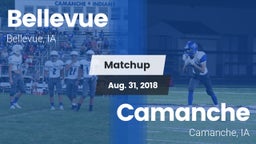 Matchup: Bellevue  vs. Camanche  2018