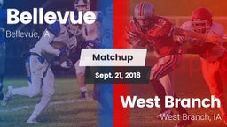 Matchup: Bellevue  vs. West Branch  2018