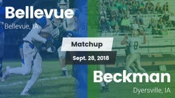 Matchup: Bellevue  vs. Beckman  2018
