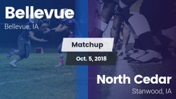 Matchup: Bellevue  vs. North Cedar  2018