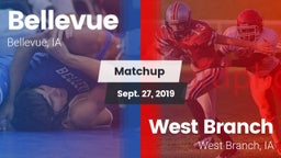 Matchup: Bellevue  vs. West Branch  2019