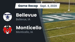 Recap: Bellevue  vs. Monticello  2020