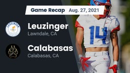 Recap: Leuzinger  vs. Calabasas  2021