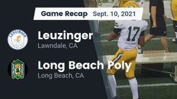 Recap: Leuzinger  vs. Long Beach Poly  2021