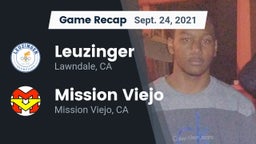 Recap: Leuzinger  vs. Mission Viejo  2021