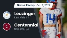 Recap: Leuzinger  vs. Centennial  2021