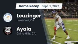 Recap: Leuzinger  vs. Ayala  2022