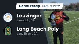 Recap: Leuzinger  vs. Long Beach Poly  2022