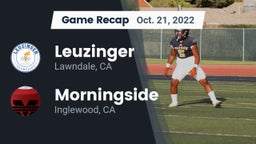 Recap: Leuzinger  vs. Morningside  2022