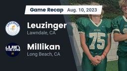 Recap: Leuzinger  vs. Millikan  2023