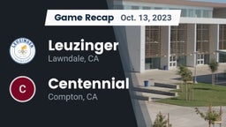 Recap: Leuzinger  vs. Centennial  2023