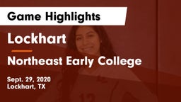 Lockhart  vs Northeast Early College  Game Highlights - Sept. 29, 2020