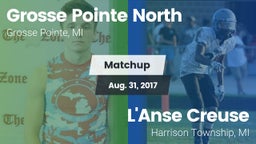 Matchup: Grosse Pointe North vs. L'Anse Creuse  2017