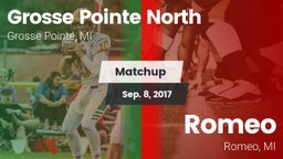 Matchup: Grosse Pointe North vs. Romeo  2017