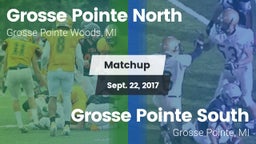 Matchup: Grosse Pointe North vs. Grosse Pointe South  2017