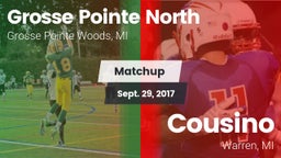 Matchup: Grosse Pointe North vs. Cousino  2017