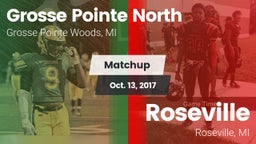 Matchup: Grosse Pointe North vs. Roseville  2017
