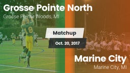 Matchup: Grosse Pointe North vs. Marine City  2017