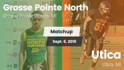 Matchup: Grosse Pointe North vs. Utica  2019