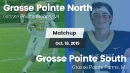 Matchup: Grosse Pointe North vs. Grosse Pointe South  2019