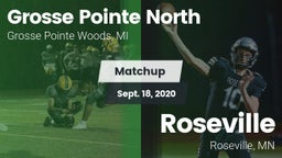 Matchup: Grosse Pointe North vs. Roseville  2020