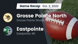 Recap: Grosse Pointe North  vs. Eastpointe  2020