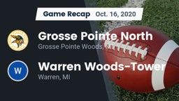 Recap: Grosse Pointe North  vs. Warren Woods-Tower  2020