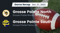 Recap: Grosse Pointe North  vs. Grosse Pointe South  2022