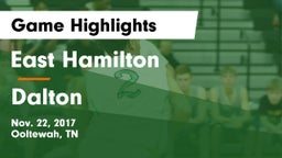 East Hamilton  vs Dalton  Game Highlights - Nov. 22, 2017