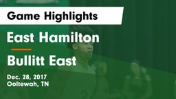 East Hamilton  vs Bullitt East  Game Highlights - Dec. 28, 2017