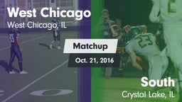 Matchup: West Chicago High vs. South  2016
