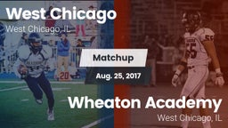 Matchup: West Chicago High vs. Wheaton Academy  2017