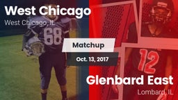 Matchup: West Chicago High vs. Glenbard East  2017