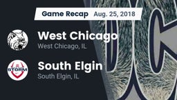 Recap: West Chicago  vs. South Elgin  2018