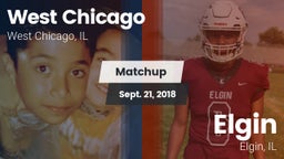 Matchup: West Chicago High vs. Elgin  2018