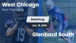 Matchup: West Chicago High vs. Glenbard South  2018